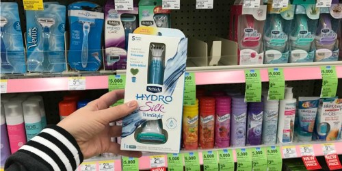 Walgreens: TWO Schick TrimStyle Razors AND Skintimate Shave Gel ONLY $6.22