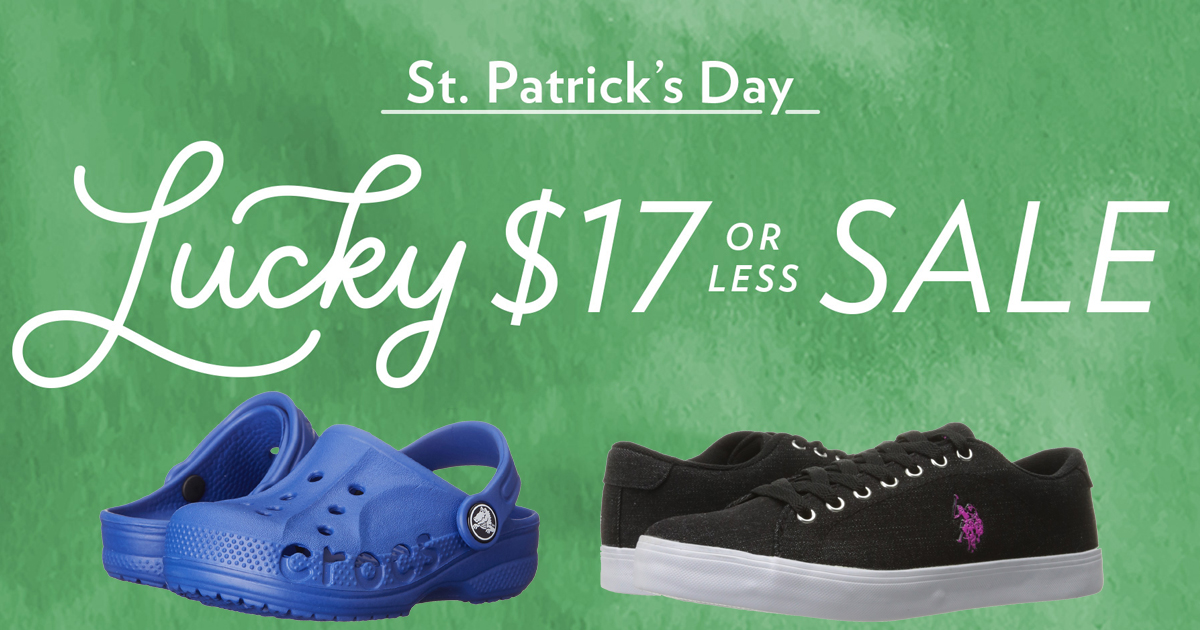 6PM 17 Or Less Sale Kids Crocs Only 14.99 Regularly 28