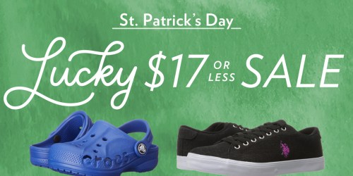 6PM.com $17 Or Less Sale = Kids’ Crocs Only $14.99 (Regularly $28) & Much More