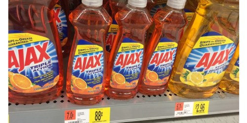 *NEW* $0.25/1 Ajax Dish Liquid Coupon = Only 63¢ at Walmart