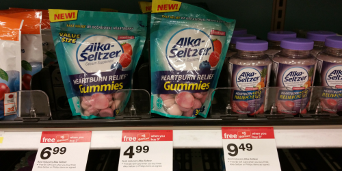 High Value $2/1 Alka-Seltzer Coupon = Inexpensive Heartburn Relief Gummies At Target