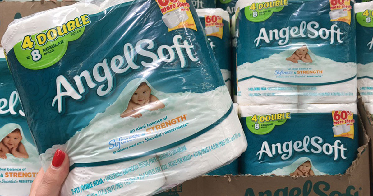 Walmart Angel Soft Toilet Tissue Just 48¢ Per Double Roll