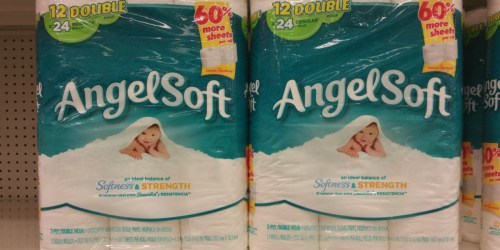 Target: Angel Soft Double Rolls 12-Count Only $3.94 (Just 33¢ Per Roll) + More