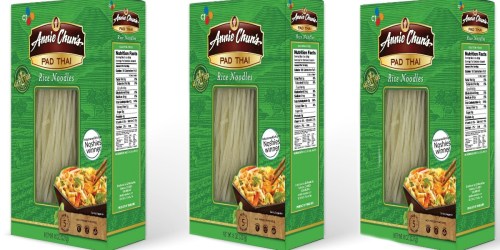 Amazon: SIX Annie Chun’s Pad Thai Rice Noodles 8 Ounce Packs Only $5.85 Shipped (Just 98¢ Each)