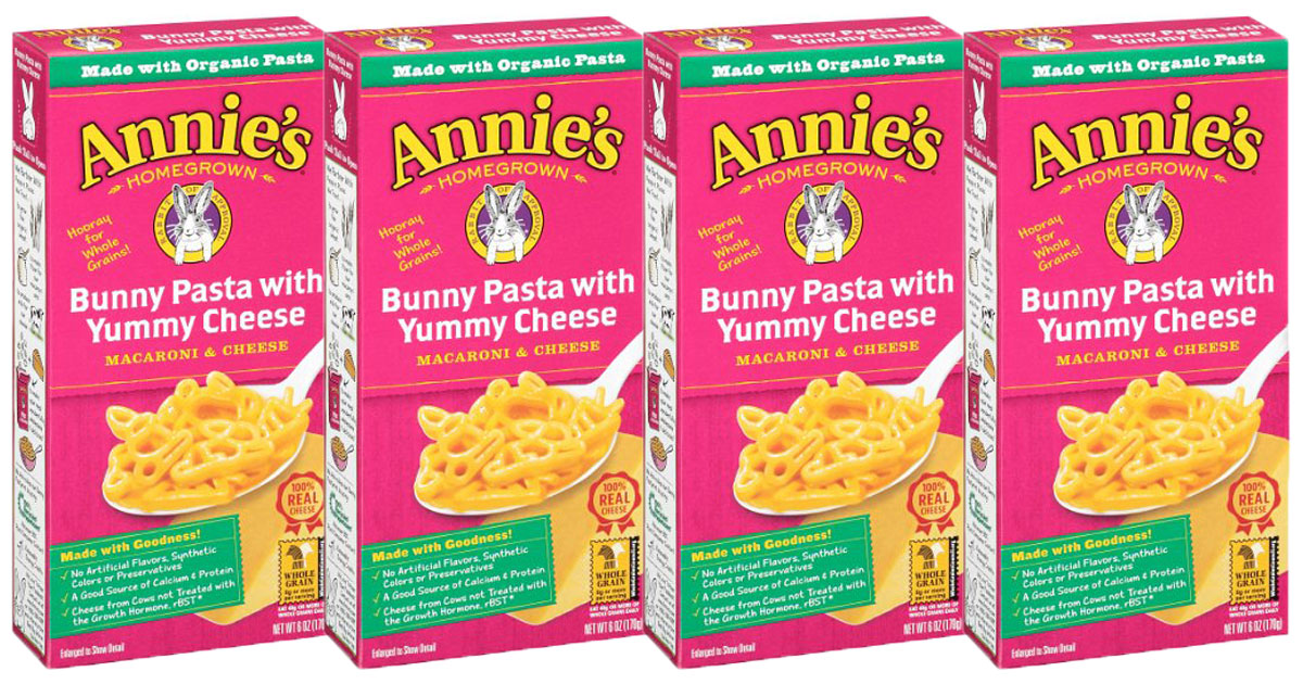 Annie's Bunny Shaped Macaroni & Cheese 12Pack 9.51 (Just