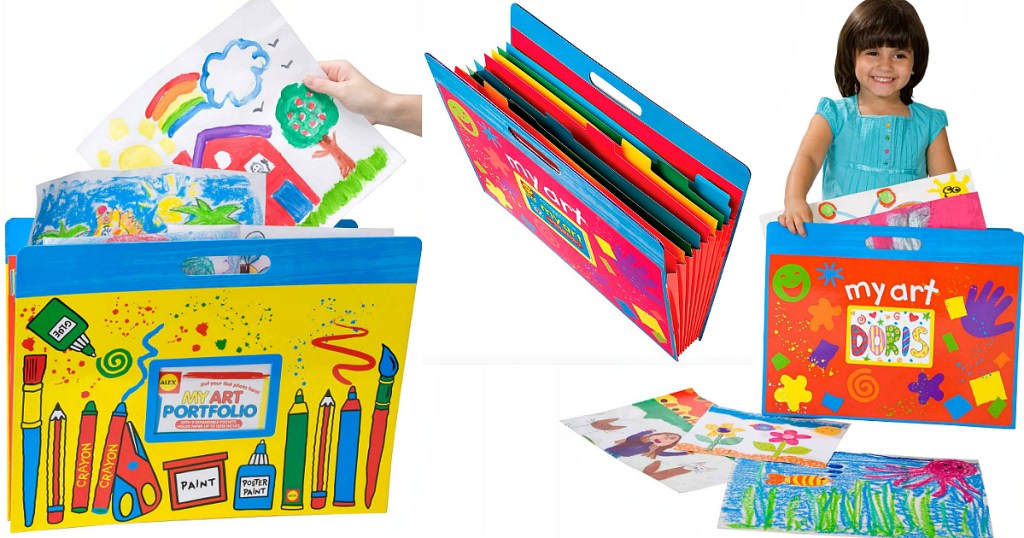 Store Your Kiddos Artwork w/ This ALEX Toys Little Hands My Art Portfolio  for $12.89 (Regularly $24.50)