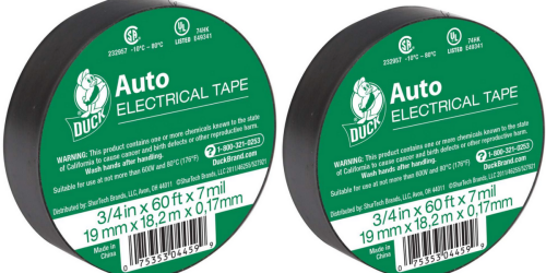Walmart.com: Duck Brand Auto Electrical Tape Only 88¢