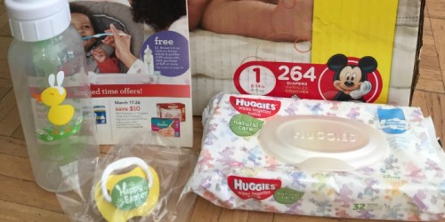 BabiesRUs: Huggies Diapers Value Pack, Wipes, Bottle AND Pacifier ONLY$24.98 ($50+ Value)
