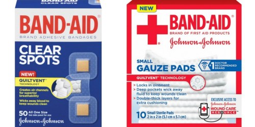 Target: Band-Aid Bandages and Gauze Pads Only 95¢ Each