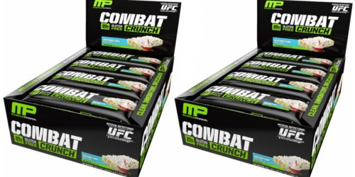 BodyBuilding.com: Combat Crunch Bars 12-Pack Only $15.99 (Reg. $32.99) – Just $1.33 Per Bar