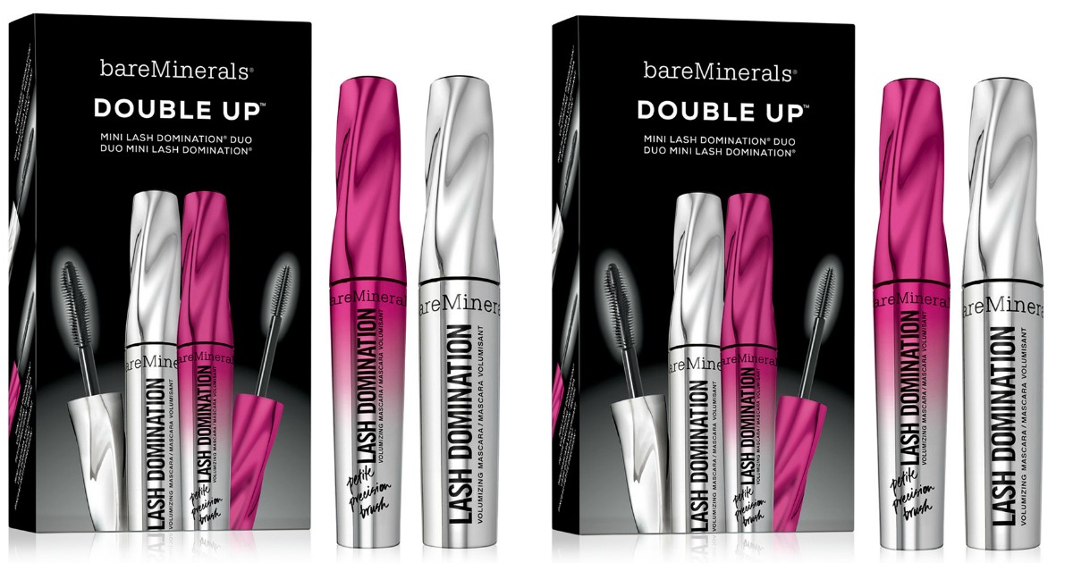 Macy's BareMinerals Double Up Mini Lash Domination Duo Only 6.80