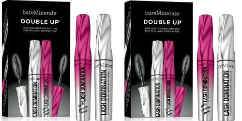 Macy’s: BareMinerals Double Up Mini Lash Domination Duo Only $6.80 Shipped (Regularly $16)