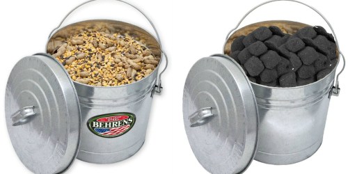 Behrens 6-Gallon Steel Locking Lid Can Only $9.72