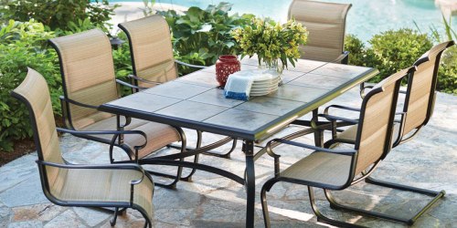 Home Depot: Belleville 7 Piece Sling Patio Set As Low As $299 (Regularly $499)