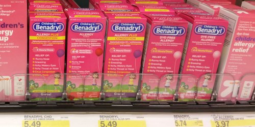 Target Shoppers! Benadryl Products Starting in Price at Just $1.42