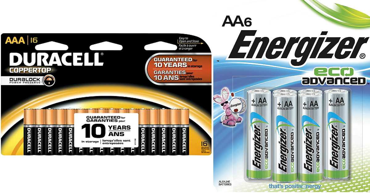 Duracell AAA Batteries 16Pack Just 4.99 (Regularly 12.