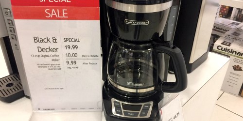 Macy’s: Small Kitchen Appliances Just $9.99 After Rebate (Regularly $44.99)