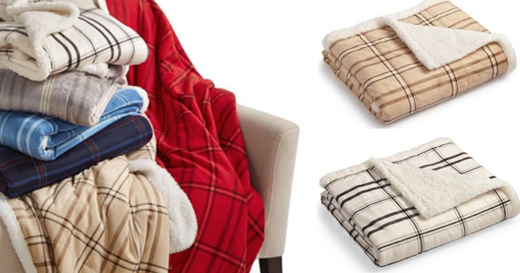 Macy's: Martha Stewart Soft Fleece Blankets – ALL Sizes Only
