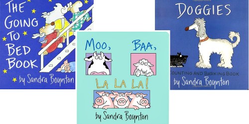 Highly Rated Sandra Boynton Board Books Only $2.99 (Regularly $5.99) + More Book Deals