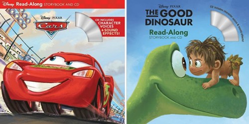 Cars or The Good Dinosaur Read-Along Storybook & CD Only $4.66 (Regularly $6.99)