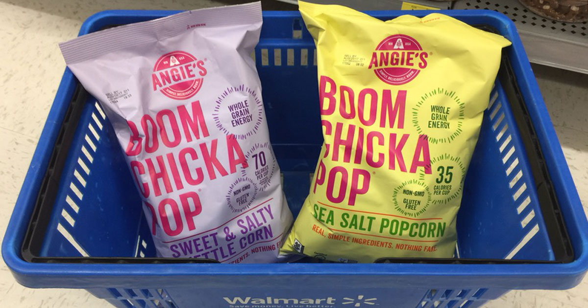 Angie’s BOOMCHICKAPOP Kettle Corn 7oz Bags Only $1.74 Each on Amazon
