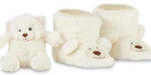 Kmart.com: Girls’ WonderKid Bear Bootie Slippers AND Matching Plush Only $7 (Regularly $16.99)