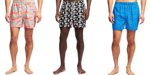 Old Navy: Men’s Boxers Only $3 (Reg. $9.94) + More
