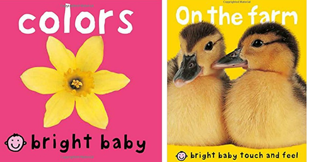 Amazon Bright Baby Touch and Feel Board Books Only 2.49 (Regularly 4.95)