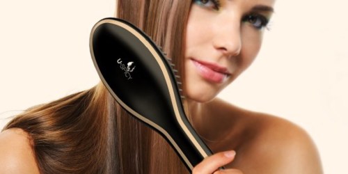 Amazon: Hair Straightening Brush Only $9.99