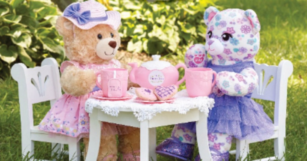 pooh bear tea set