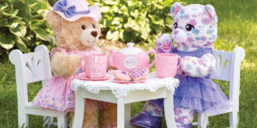 Build-A-Bear Workshop: TWO Time for Tea Bears AND 5-Piece Tea Set Only $44 Shipped