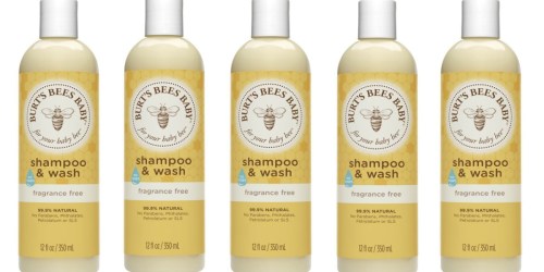 Amazon: 3 Pack Burt’s Bees Baby Wash 12oz Bottles Only $12.28 Shipped (Just $4.09 Each)