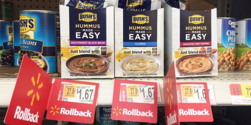 Walmart: Bush’s Hummus Made Easy Mix Just 12¢ (Get Up To Five Packages)