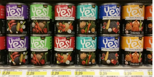 Target Shoppers! Save Over 70% Off Campbell’s Well Yes! Soup + More