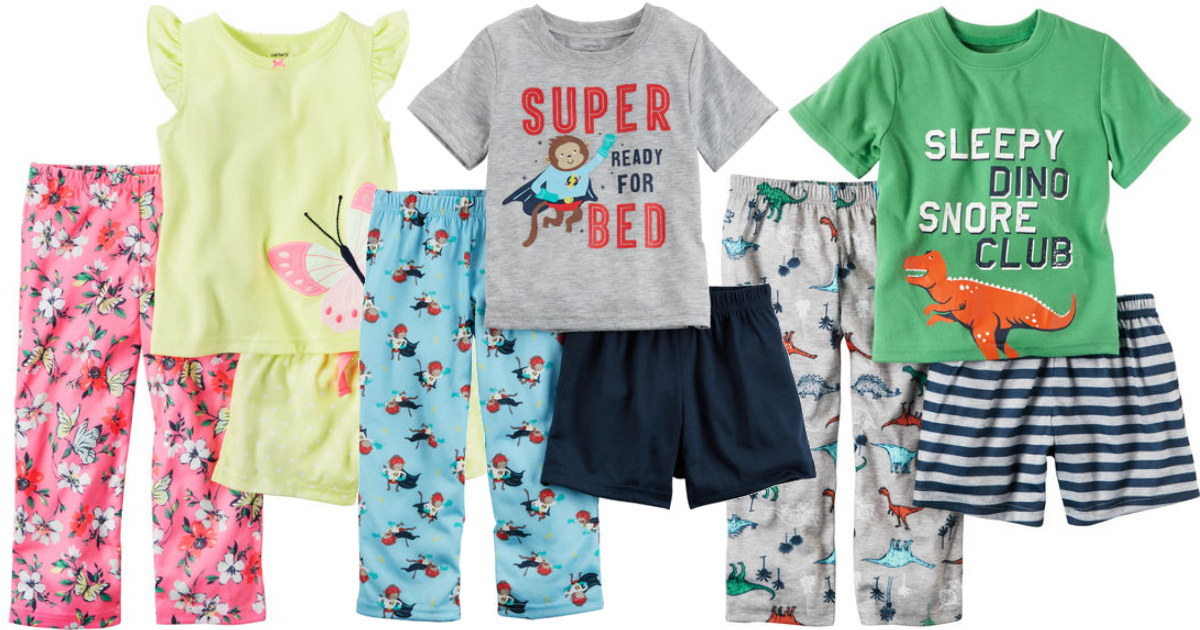 FOUR Carter's 3-Piece Pajama Sets ONLY $31.20 Shipped (Just $7.80 Each)