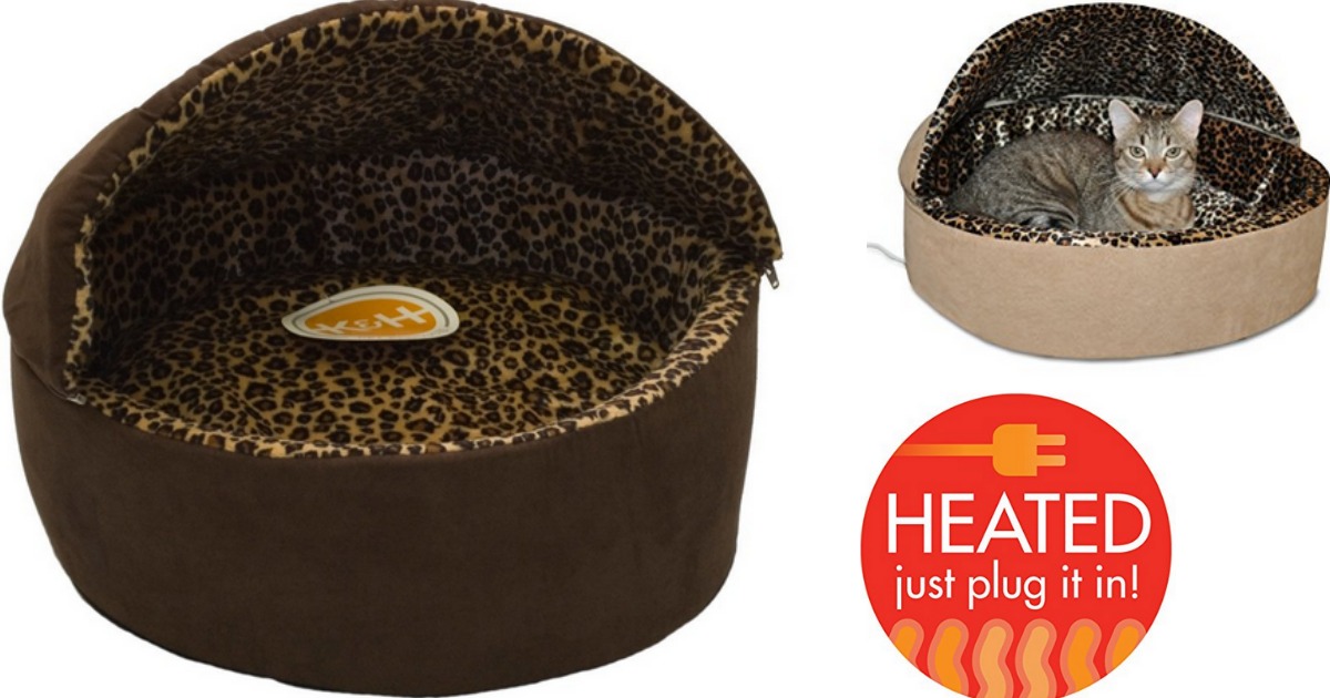Amazon Highly Rated K&H Heated Cat Beds Only 17.99 (Regularly 34.99)