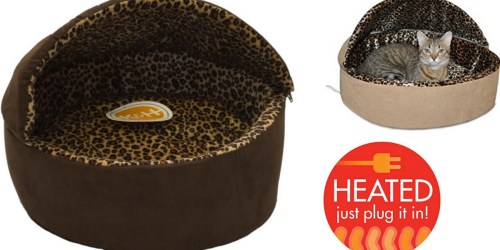 Amazon: Highly Rated K&H Heated Cat Beds Only $17.99 (Regularly $34.99)
