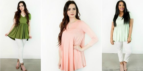 Cents of Style: Tunic Tops Only $19.95 Shipped (Regularly $34.95)