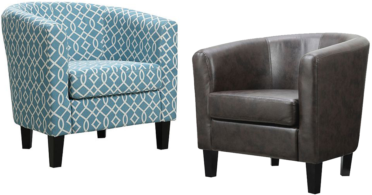 riley barrel arm accent chair