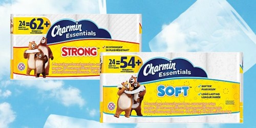 Staples.com: Charmin Essentials Toilet Paper 24 Giant Rolls Only $8.99 (Regularly $17.99)