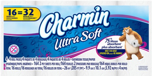 CVS: Charmin 16 Double Rolls ONLY $6.49 (Just 40¢ per Roll)