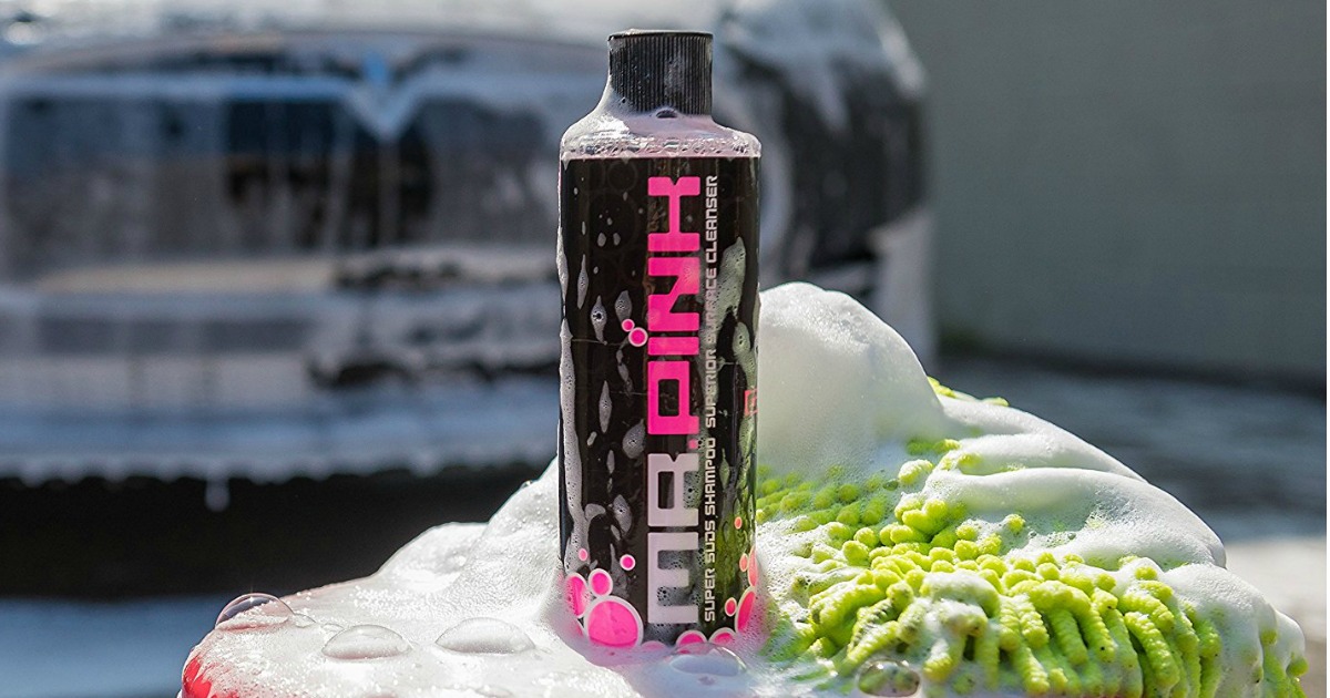 Amazon Chemical Guys Mr. Pink Car Wash Soap 16oz Bottle Only 5.14
