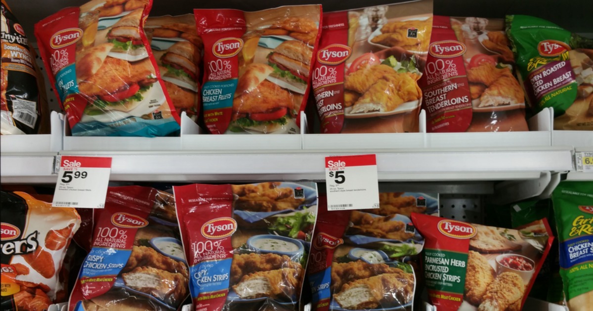 Target: Tyson Chicken Nuggets & Any'tizers 28.5 Ounce Bags Only $4 Each