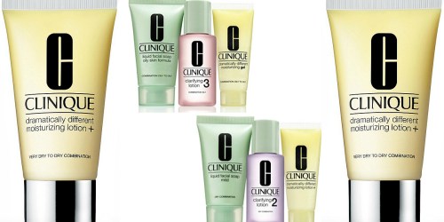 Nordstrom: Free 3-Piece Gift Set w/ $10 Clinique Purchase = 5 Items + 3 Samples Just $10 Shipped