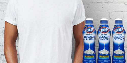Amazon: 3 Pack of Clorox Control Bleach Crystals 24oz Bottles Only $9.49 Shipped ($3.16 Each)