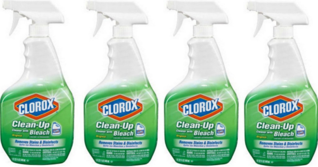 New Clorox Coupons = Clean-up Bottles Only $1.24 Each When You Buy 5 at