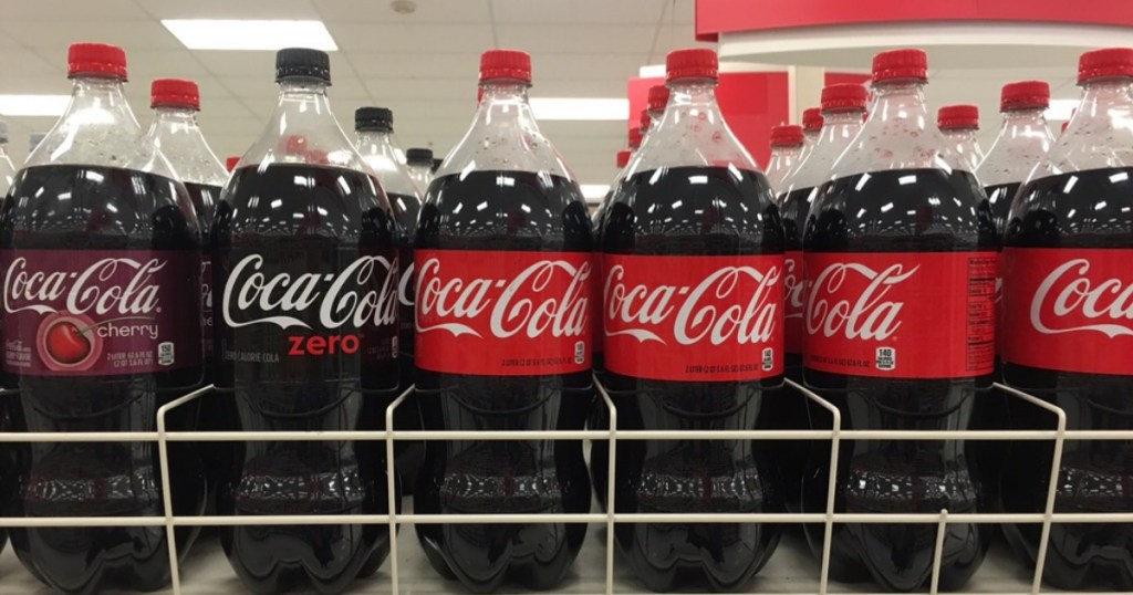 Coca-Cola 2 liter bottles