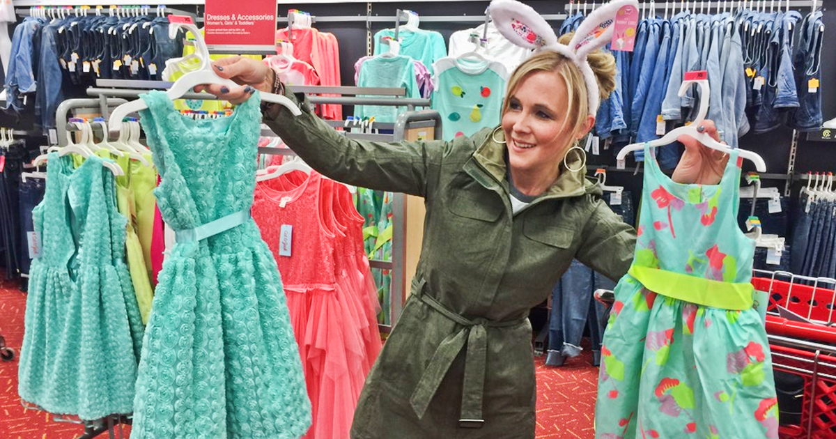 Easter dresses hotsell for toddlers target