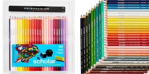 Amazon: Prismacolor Scholar Colored Pencils 48-Count Only $11.09 Shipped (Lowest Price!)