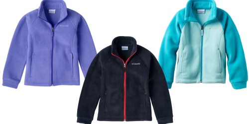Kohl’s Cardholders: Girls Columbia Fleece Jackets Only $7.20 Shipped + More Hot Columbia Deals